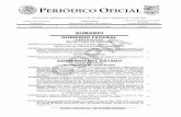 ÓRGANO DEL GOBIERNO CONSTITUCIONAL DEL ESTADO LIBRE Y ...po.tamaulipas.gob.mx/wp-content/uploads/2016/01/cxli-9-210116F.pdf · DECRETO por el que se reforma el artículo Décimo