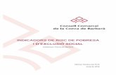 INDICADORS DE RISC DE POBRESA · 2017. 12. 18. · 2 Introducció El Departament de Treball, Afers Socials i Famílies de la Generalitat de Catalunya va publicar el juny de 2016 els