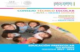 CONSEJO TÉCNICO ESCOLAR · 2017. 8. 4. · subsecretarÍa de educaciÓn bÁsica direcciÓn general de desarrollo de la gestiÓn educativa fase intensiva educaciÓn preescolar momento