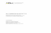 BCI CORREDOR DE BOLSA S.A. · Estados financieros por los ejercicios terminados el 31 de diciembre de 2014 y 2013 e Informe de los Auditores Independientes CONTENIDO Estado de situación