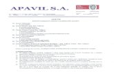 APAVIL S.A.1).pdf · a) Certificat de calificare profesionalä din care sä rezulte specializarea (meseria) de zidar; b) Experientä în domeniu; c) Disponibilitate pentru lucrul