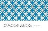 Capacidad jurídica - PUCPblog.pucp.edu.pe/blog/jaimedavidabantotorres/wp-content/uploads/site… · PRESUNCIÓN DE CAPACIDAD (DL 1384) Artículo 3.- Capacidad jurídica Toda persona