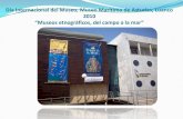 Día Internacional del Museo. Museo Marítimo de Asturias ...s3.redmeda.com/didactica/redmeda_didactica_luanco_DIM...Vallina de Luanco harán de anfitriones para una visita de niños
