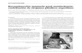 Reconstrucción mamaria post-mastectomía: contribución de ...€¦ · 22 / Revista de la Asociación Médica Argentina, Vol. 128, Número 2 de 2015 ACTUALIZACIÓN: Reconstrucción
