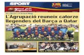 SUPLEMENT bIMENSUAL DE L’AGRUPACIÓ bARçA …media3.fcbarcelona.com/media/asset_publics/...del Barça-Madrid a Qatar M algrat oferir un gran joc, l’equip de l’Agrupació va