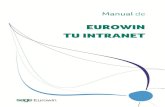 New EUROWIN TU INTRANET · 2011. 5. 26. · Eurowin Tu Intranet Corporativa es la solución global para la gestión de información que potencia y fortalece la comunicación interna