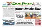 Manuel Rosales libre para ser candidato2017.quepasa.com.ve/site/wp-content/uploads/2017/11/DQP2459.pdf · para la alcaldía de Maracaibo o ir por un nuevo período en la gobernación