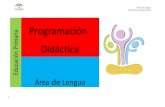 Programación Didácticaceipgloriafuertes.es/images/2016-2017/programacionesdidacticas/le… · educación infantil, educación primaria, educación secundaria obligatoria y bachillerato