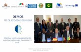 Presentación de PowerPoint · - foros de presentaciÓn de los informes y debate desarrollo de herramientas digitales ... 1. creaciÓn de la red de cooperaciÓn euroafricana demos
