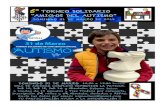 Crónica 5º TORNEO DE AJEDREZ SOLIDARIO AMIGOS ...Los campeones esta 5ª edición del Torneo de Ajedrez Solidario "Amigos del Autismo" han sido: CATEGORÍA Sub-10 1 IONUT BERCARU