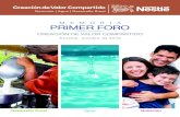 MEMORIA PRIMER FORO - Nestle Centroamerica · Políticas Públicas en el Desarrollo Rural de Panamá Rodrigo Noriega. Consultor Estratégico SINETSA, Consultor FAO Territorialidad,