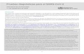 Pruebas diagnósticas para el SARS-CoV-2...Pruebas diagnósticas para el SARS-CoV-2 Orientaciones provisionales 11 de septiembre de 2020 Introducción Este documento contiene orientaciones