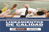 MINISTERIO DE EDUCACIÓN NACIONAL · Externado de Colombia, y contó con una revisión preliminar por parte de representantes de la facultades de Educación, grupos de maestros, investigadores