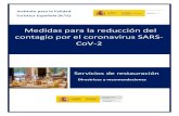 Restaurantes - Asociación Española del Retail · 2020. 7. 14. · Hostelería de España y organizaciones sectoriales territoriales, cadenas y empresas de restauración, y consensuado