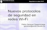Nuevos protocolos de seguridad en redes Wi-Fipaginaspersonales.deusto.es/.../NuevosProtWiFi.pdf · comprueba con la Auth Database. 2. Los mensajes de autorización van firmados con