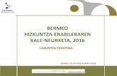 New Bermeoko hizkuntza-erabileraren kale-neurketa, 2016 · 2017. 4. 27. · BERMEO HIZKUNTZA-ERABILERAREN KALE-NEURKETA, 2016 -LABURPEN-TXOSTENA- BERMEO, 2017KO MARTXOAREN 15EAN.