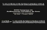 XVIII Congreso de Anillamiento Científico de Aves · 2013. 11. 6. · evolutivo de la cría cooperativa en las aves. Vittorio Bagglione. 16:15. Ritmos de incubación en el carbonero