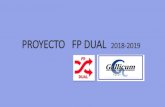 PROYECTO FP DUAL - GALLICUM · 2018. 4. 24. · CICLO SUPERIOR de AUTOMATIZACIÓN Y ROBÓTICA INDUSTRIAL Características Proyecto de FP Dual___ _____ Calendario del Proyecto de FP
