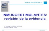 HOSPITAL DE LA ZARZUELA · 1 day ago · HOSPITAL DE LA ZARZUELA CRISTINA SERRANO LOREDO STARALDIA ORL 2019 . Sanitas Imagen Corporativa J Med Microbiol Infec Dis, 2016, 4 (3-4):