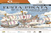 Programacio festa pirata 2018 - Cubelles · "ELS PIRATES RECORREN EL MERCAT" espectacle de teatre itinerant pel Passeig Marítim. MÚSICS PIRATES música itinerant per tot el Passeig