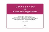 C u a d e r n o s de CLASPO- Argentinalanic.utexas.edu/project/etext/llilas/claspo/cca/cca0017.pdfmayo de 1994. Así subió del 26,6% hasta el 41,9% al final del gobierno del presidente