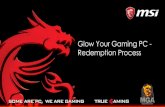 Glow Your Gaming PC - Redemption Processdownload.msi.com/archive/mnu_exe/pdf/ES_Glow-Your-Gaming-PC-R… · Paso 1 : Registrate o accede a tu cuenta de MSI 1. Selecciona el idioma.