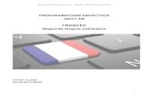PROGRAMACIÓN DIDÁCTICA (2017-18) FRANCÉS Segunda …€¦ · programaciÓn didÁctica – departamento de francÉs 2 indice 1. introducciÓn. 2. caracterÍsticas del centro: contexto