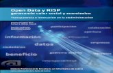 Transparencia e innovación en la eAdministracion€¦ · Open Data y RISP generando valor social y económico Transparencia e innovación en la eAdministracion Emilio José Diez