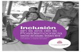 Inclusión - ICTlogy · plantea a nivel social en el momento actual y a los que debe responder Fundación Esplai para colaborar en la construcción de una ciudadanía empoderada tecnológicamente