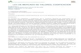 LEY DE MERCADO DE VALORES, CODIFICACIONoas.org/juridico/PDFs/mesicic4_ecu_mercado.pdf · valores de contenido crediticio de participación y mixto que provengan de procesos de titularización