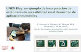 Presentación de PowerPoint · C. Rodrigo, N. Vázquez, M. Vázquez, M.A. Marqueta, L.M. de Frutos Cátedra Tecnología y Accesibilidad UNED - Fundación Vodafone España UNED Play: