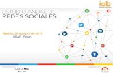 Madrid, 20 de abril de 2016 @IAB Spain · 3. Perfil no usuario de redes sociales. 4. Conocimiento y penetración de las redes sociales. 5. Dispositivos de conexión a redes sociales.
