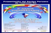 Presentación del Equipo Peruano de Taekwon-Do · Presentación del Instituto Peruano de Taekwon-Do Internacional (IPTI) El Instituto Peruano de Taekwon-Do Internacional (IPTI) tiene