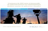 Contratos de PPP para el desarrollo de infraestructuras en ...€¦ · Ignacio Aragone Rivoir Contratos de PPP en Latinoamérica 2 1. LA PARTICIPACIÓN PÚBLICO – PRIVADA EN EL