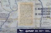 SIMPOSIO - files.pucp.edu.pefiles.pucp.edu.pe/agenda/wp-content/uploads/2013/08/Programa-El... · “ El Manuscrito quechua de Huarochirí, circa 1608” El Manuscrito de Huarochirí