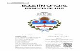 Este Boletín Oficial contiene ANEXO ADMINISTRATIVO BOLETÍN ...boletinoficial.jujuy.gob.ar/wp-content/uploads/2016/Boletines/2019/1… · Legajo N° 12.320, por encontrarse comprendido
