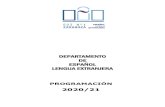 DEPARTAMENTO DE ESPAÑOL LENGUA EXTRANJERA€¦ · Nivel Intermedio B1 p.30 p.31 p.37 p.40 p.47 B2 p.50 p.51 p.56 p.79 B2.1 p.59 B2.2 p ... léxico y estructuras de uso muy frecuente,