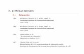 B. CIENCIAS SOCIAIS€¦ · español), Santiago de Compostela, Servicio de Normalización Lingüística da USC. B.2. Dereito 1909 Martínez Salazar, A.: ... Diccionario de termos