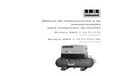 Modelo AMD 7-10 F1-270 - Schneider Druckluftschneider-druckluft.de/td/bda/pdf-bda/G875514_ES.pdf · Manual de instrucciones y de mantenimiento para compresor de tornillo Modelo AMD