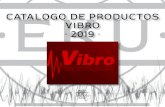 ·EKU· CATALOGO DE PRODUCTOS · 2019 · VIBROalphacoustic.com/wp-content/uploads/2019/04/Catalogo-Vibro-2019.… · ·EKU· Tabla de contenido ALPHA ACOUSTIKI Ltd..... 3 VIBRO-3D.....