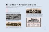Eicher tractoren - otmv.nl€¦ · Eicher tractoren 1901 Josef Albert sen. gründet in Forstern neben seiner Landwirtschaft eine Reparaturwerkstatt u.a. für Landmaschinen und Fahrräder.