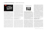 Latinoamérica Latin America - REVERTE · 2019. 1. 11. · Niemeyer, Carlos Raúl Villanueva, seleccionados. Hay dos de origen espa ñol, de gran influencia: Antonio Bonet y Félix