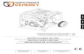 GUARDIAN SC6 - Genergy · No opere el generador con las manos mojadas. No exponga el generador a la lluvia, humedad o nieve. Compruebe que el cableado el&trico y que Þpparatos a
