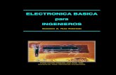 ELECTRONICA BASICA para INGENIEROS€¦ · Polarización de los FET 15 Problemas 17 Tema 2 Amplificadores con transistores: Modelos de pequeña señal 2.1.- Introducción 21 2.2.-