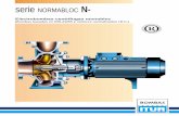 serie NORMABLOC N- N.pdf · 2015. 2. 18. · La Serie Normabloc N- de Bombas ITUR ha sido estudiada para el bombeo de fluidos generalmente limpios o poco cargados, por lo que resultan