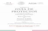 20180806 ANEXO II proyectos · 2018. 8. 9. · AGENCIA ESPACIAL MEXICANA 2 ANEXO II Guía de Proyectos. I. Advanced Life Support Internship Opportunity. II. Astrobee Software Intern.