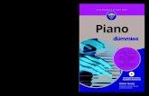 Piano - PlanetadeLibros · musical con un lenguaje claro y directo para aplicarla a la interpretación al piano. Y si ya tienes alguna idea sobre este instrumento, o tomaste clases