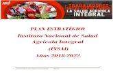 Plan Estratégico del INSAI, 2018-2022 · Fitosanitaria, 3. Cuarentena Vegetal y Animal, 4. Control y protección fitosanitario y zoosanitario, 5. Control de la movilización de animales