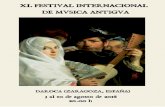XL Festival Internacional de Música Antigua de DarocaCARL FRIEDRICH ABEL (1723-1787) Sonata en re menor l. Preludio ll. Allegro Ill. Adagio IV. Menuet Marianne Muller, viola da gamba