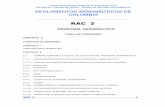 RAC 2 - UDI · personal tÉcnico terrestre 2.4. personal de mantenimiento de aeronaves y de operaciones de vuelo capitulo v personal tÉcnico de los servicios protecciÓn y apoyo